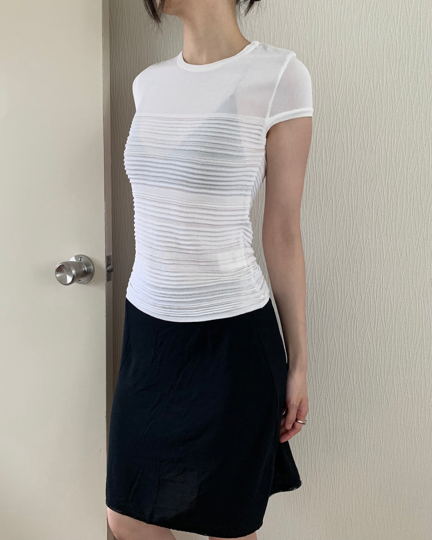 Italy stripe summer knit