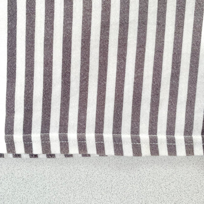 Calvin Klein purple stripe tops