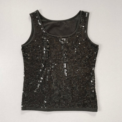 black sequins tops