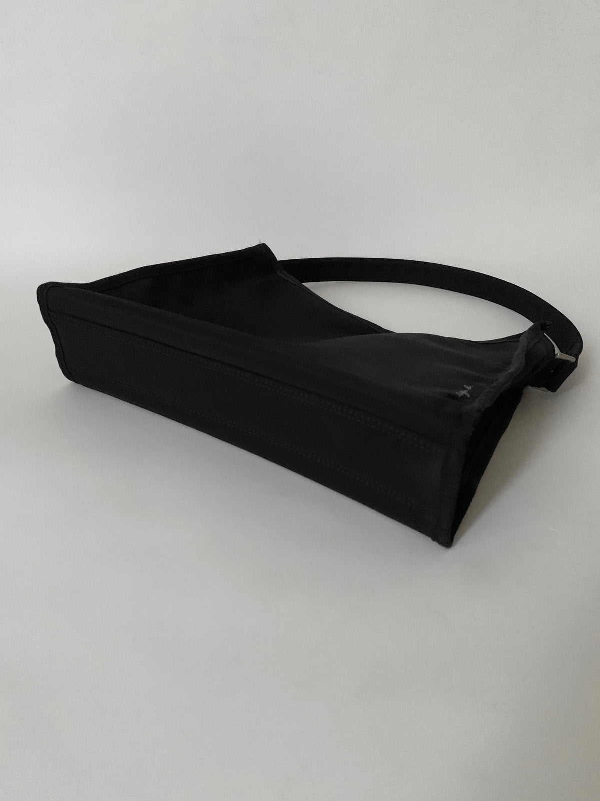 agnes b. black nylon bag