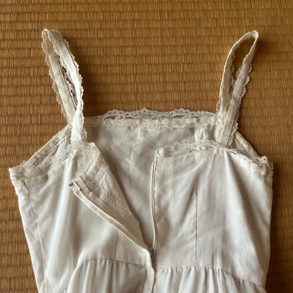 ivory vintage lace dress
