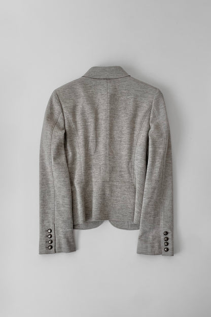 light gray wool jacket