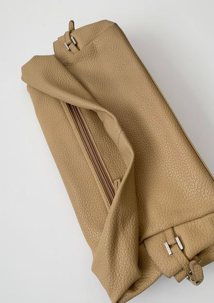 light camel leather bag