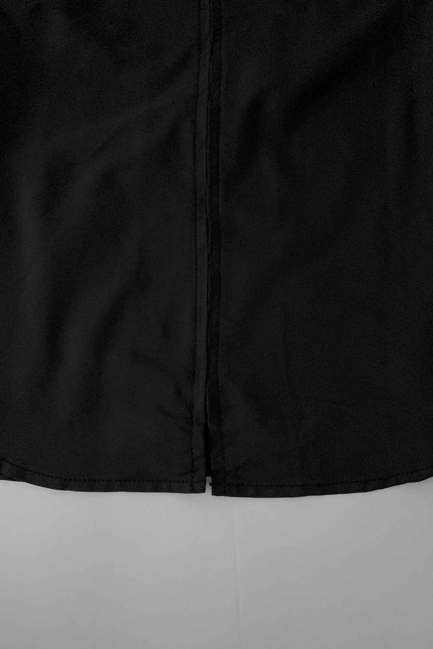 Italy black zip nylon jacket