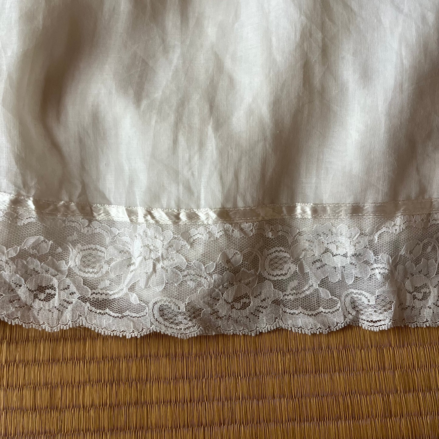 ivory vintage lace dress