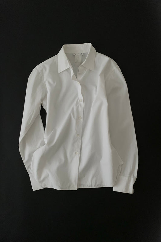 agnes b. white cotton shirt