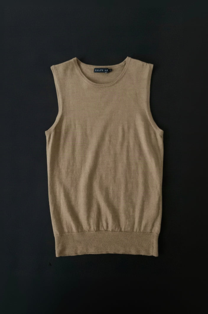 Ralph Lauren brown wool vest