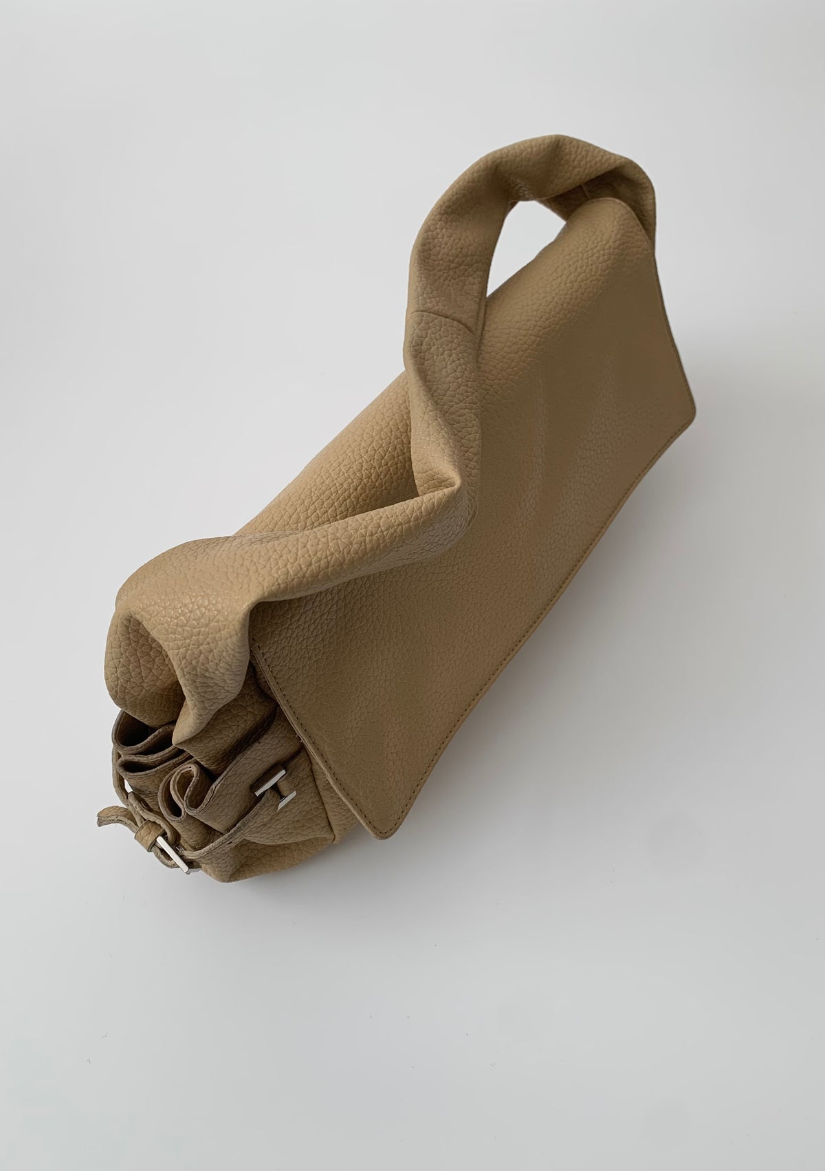 light camel leather bag