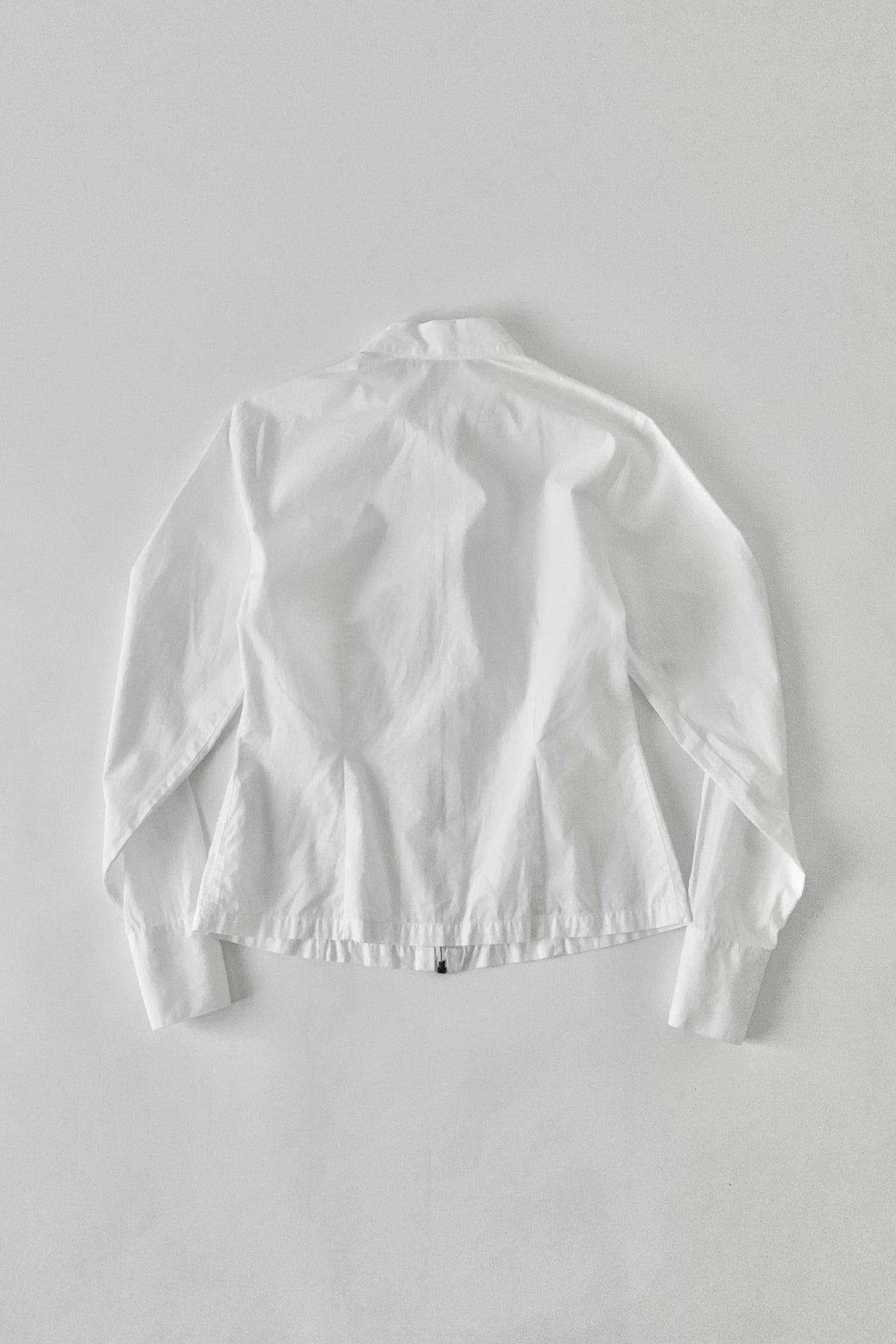 Italy gold zip shirt jacket
