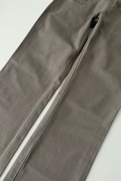 charcoalg gray waist design pants