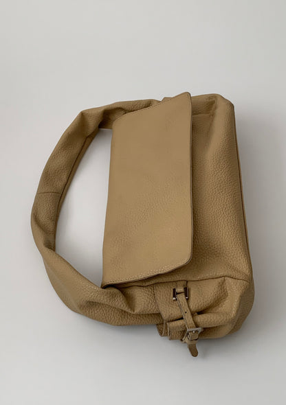light camel leather bag