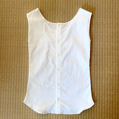 white flower embroidery tops