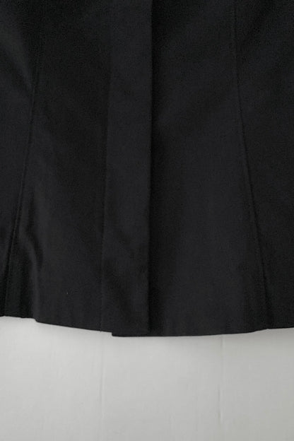 dark purple buttons jacket