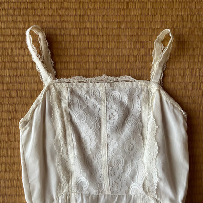 ivory vintage lace dress