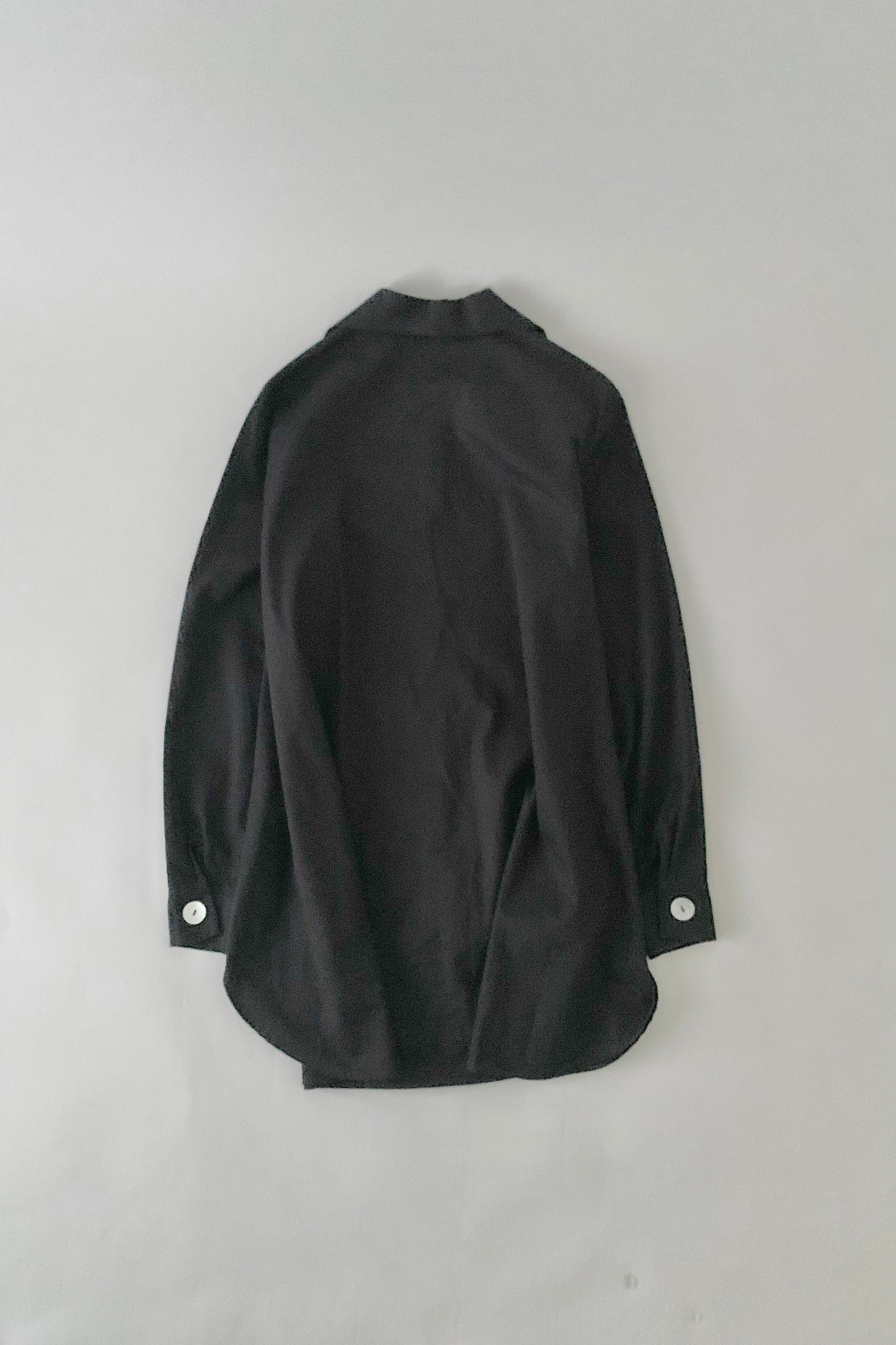France black over sized coat