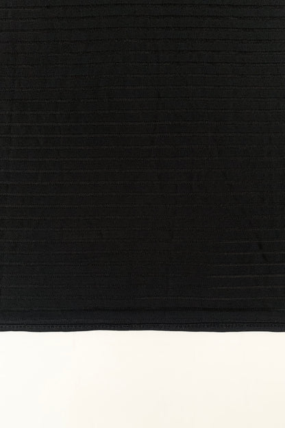 ARMANI black sheer stripe tops