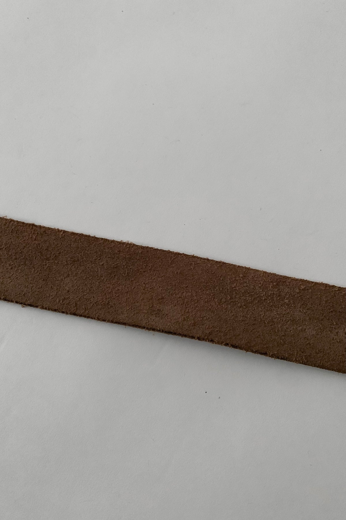 brown vintage leather belt