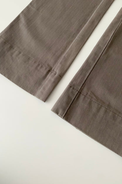 charcoalg gray waist design pants