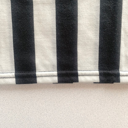 bi-color stripe tunic