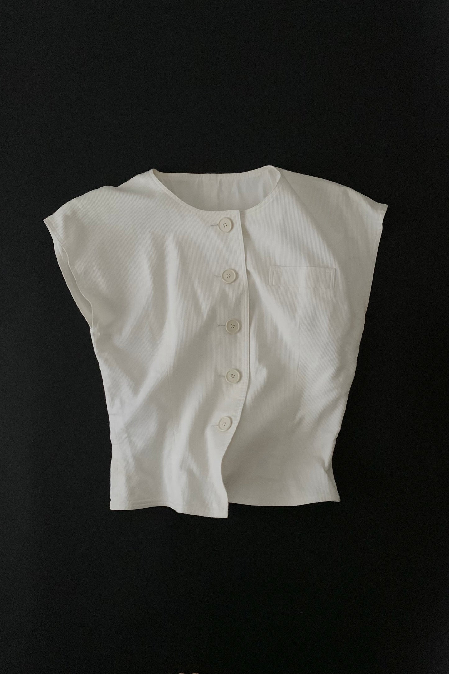 Christian Dior ivory vest