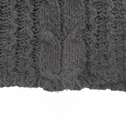 black knit design vest