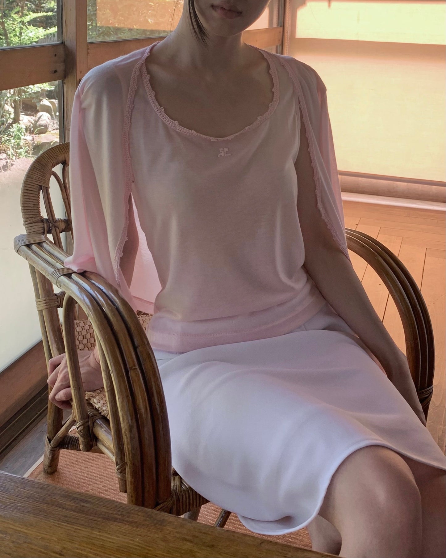 courreges pink ensemble