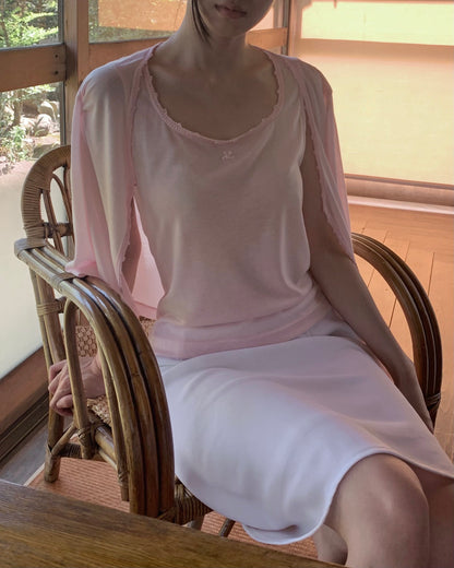 courreges pink ensemble