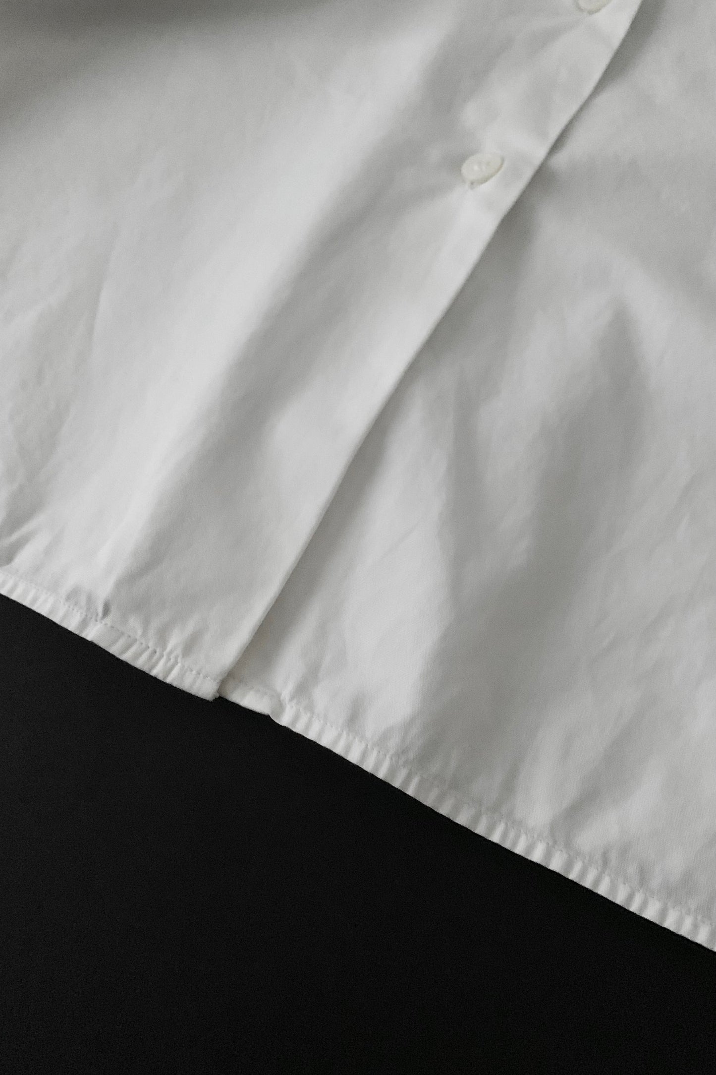 agnes b. white cotton shirt