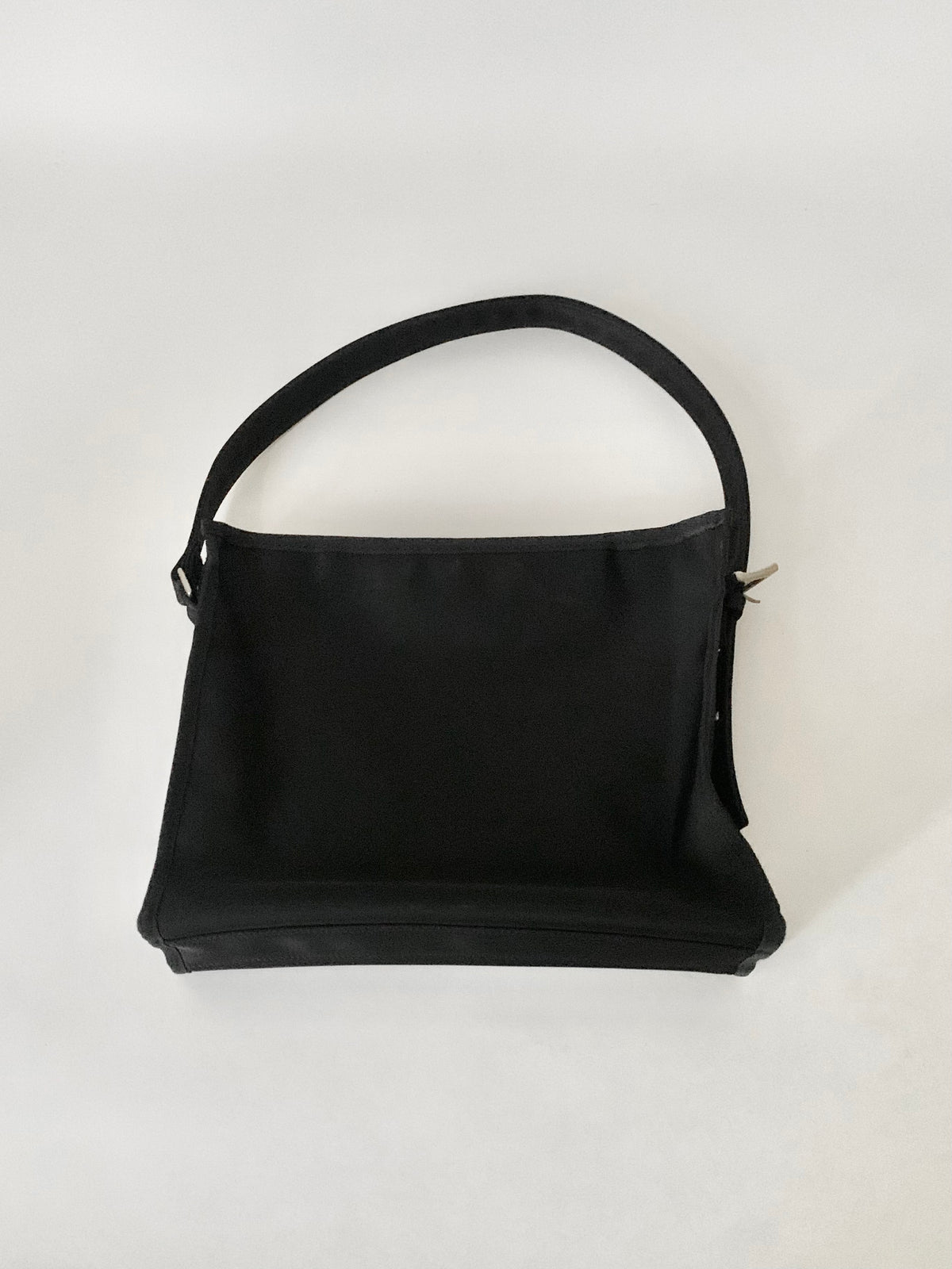 agnes b. black nylon bag