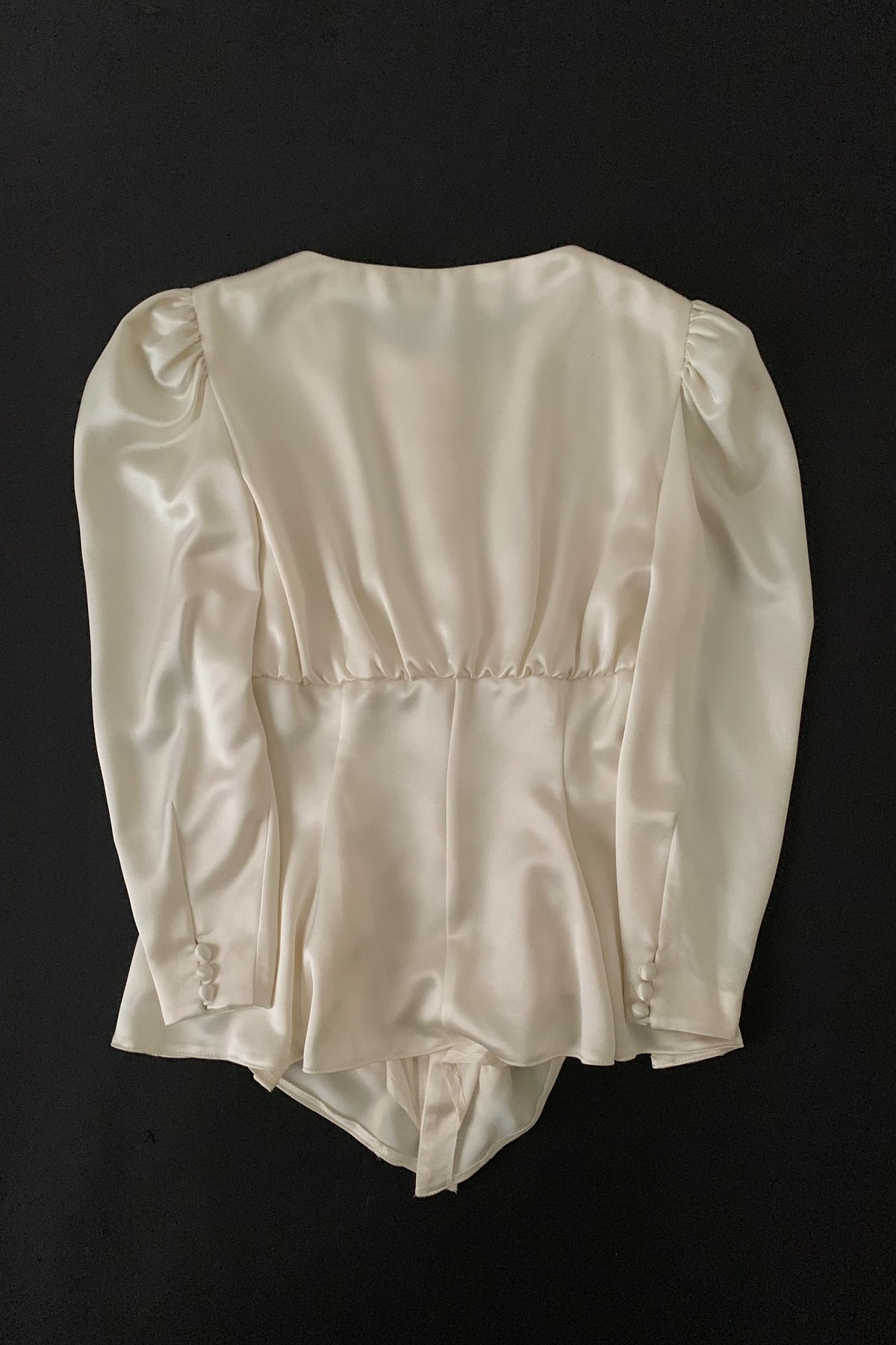 cream satin embroidery victoria jacket