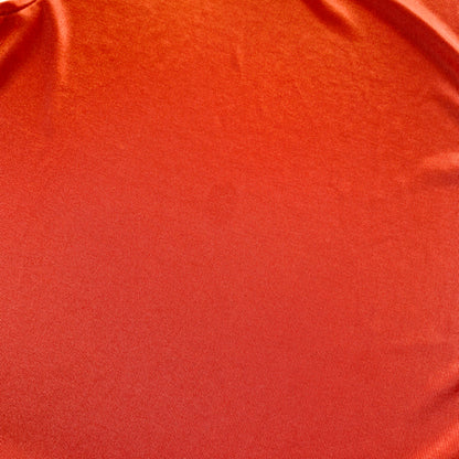 red shirring vest