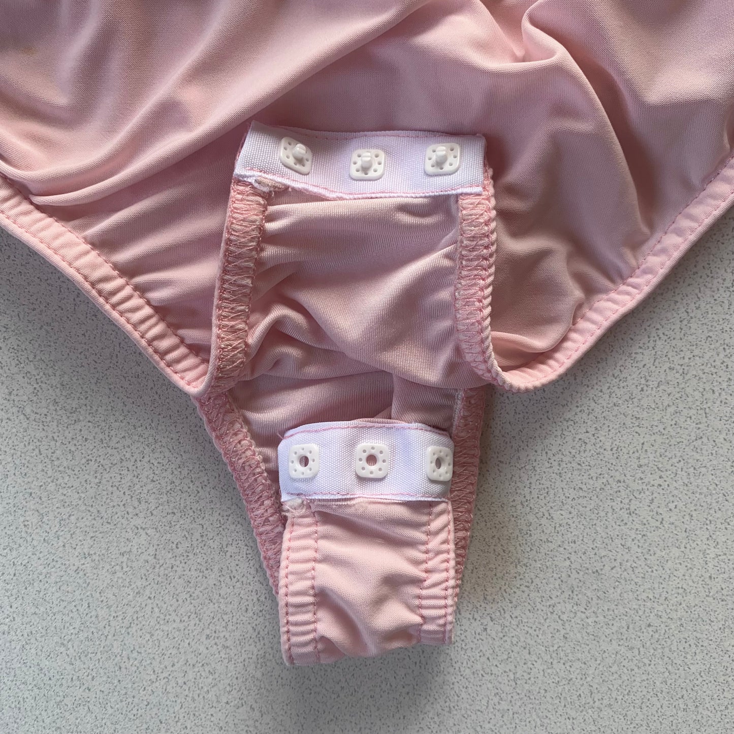 UK pink gather body suits