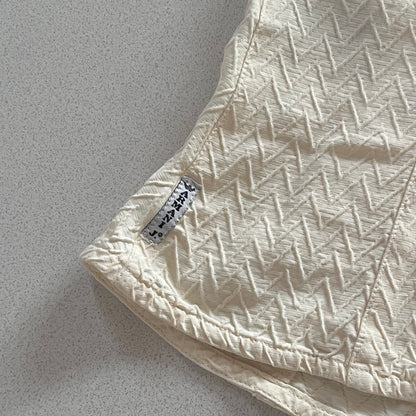 ARMANI pale yellow vest