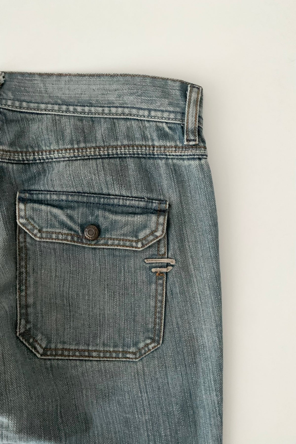 DIESEL light blue denim pants