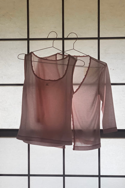 courreges pink ensemble