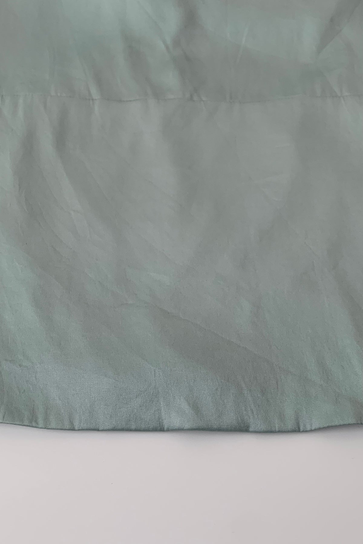 ARMANI mint green silk tops
