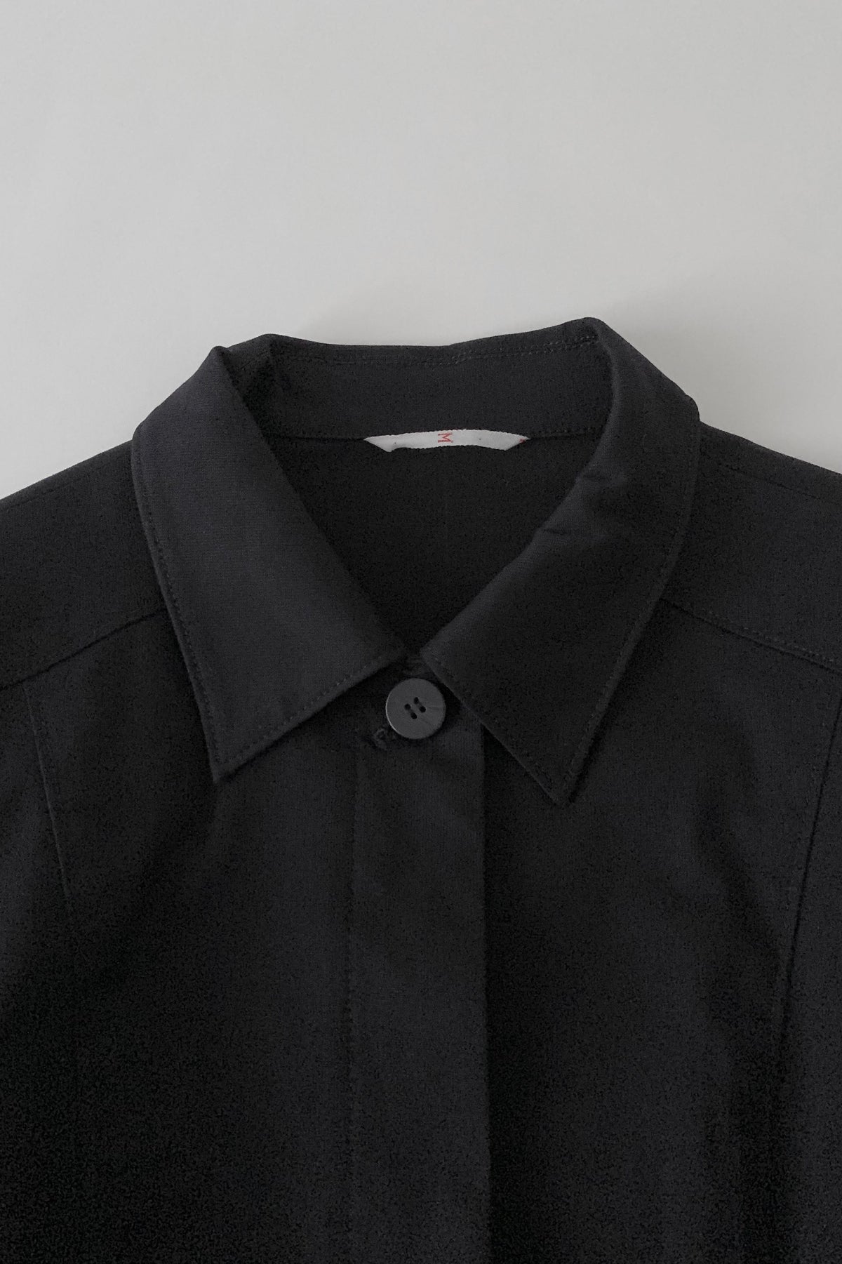 dark purple buttons jacket