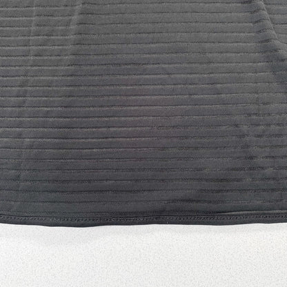ARMANI black sheer stripe tops