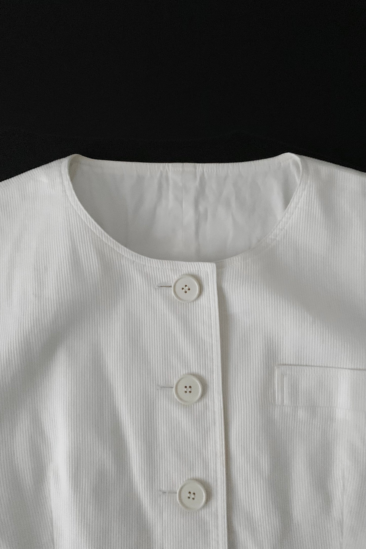 Christian Dior ivory vest