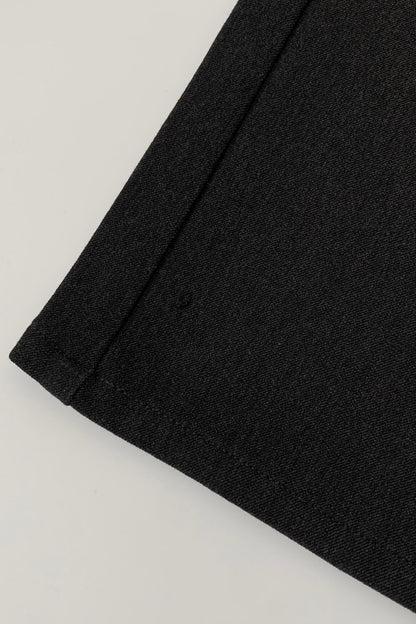 dark gray stretch pants