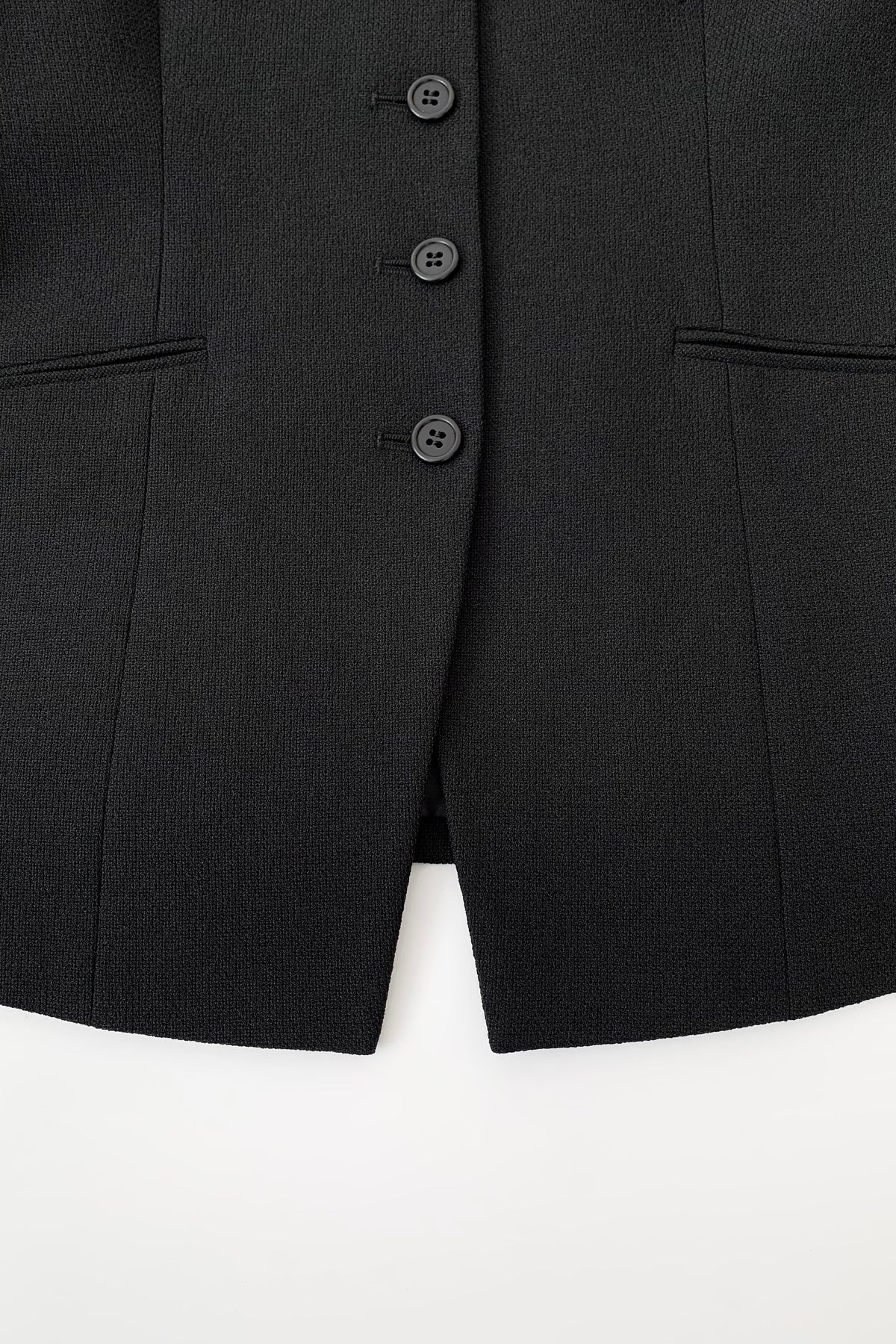 black classic tailored jacket