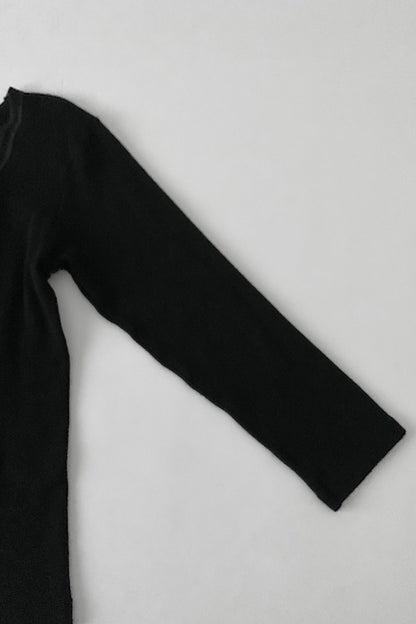 Italy rose lace long sleeves