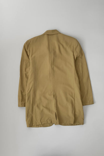 Italy dusty yellow long jacket