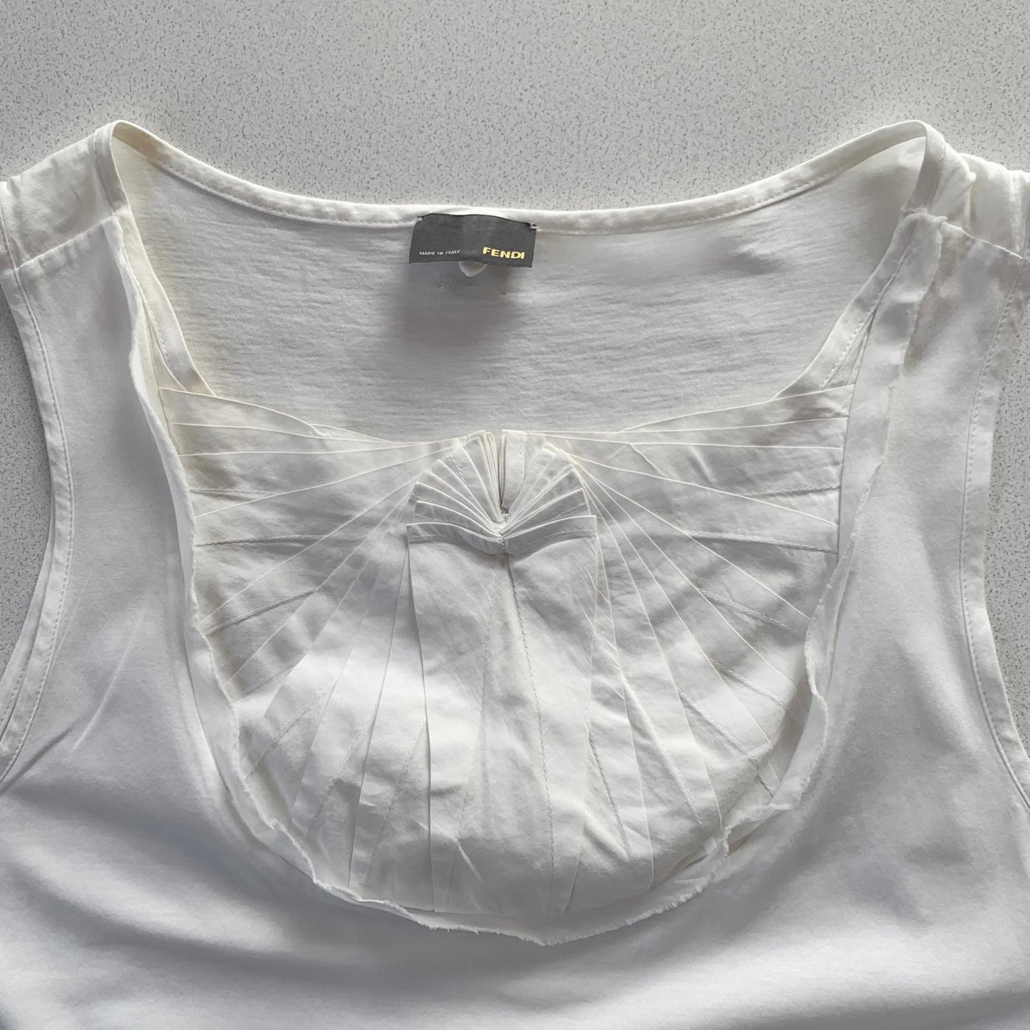 FENDI gather design tops