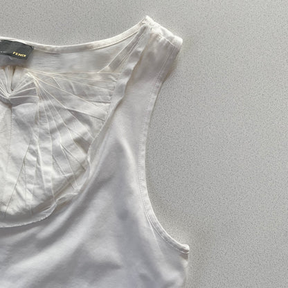 FENDI gather design tops